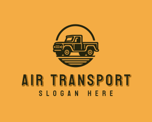 Transportation Truck Vehicle logo design