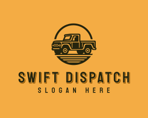 Transportation Truck Vehicle logo design