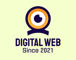 Eye Web Camera logo design