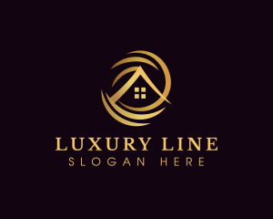 Luxury House Realty logo design