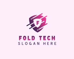 Cyber Tech Shield  logo design