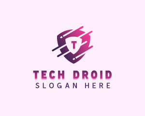 Cyber Tech Shield  logo design