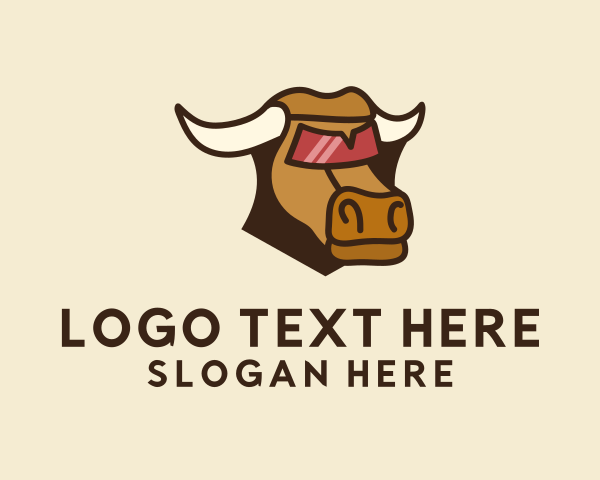 Horn logo example 4