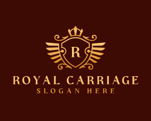 Royal Crown Wings logo design