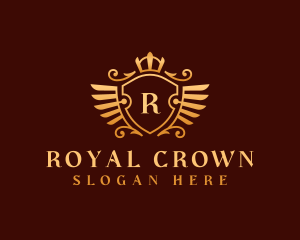Royal Crown Wings logo design