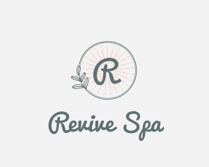 Leaf Wellness Spa logo design