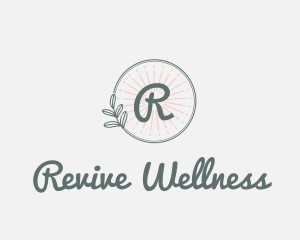 Leaf Wellness Spa logo design