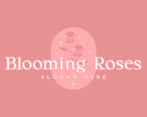 Rose Flower Business logo design