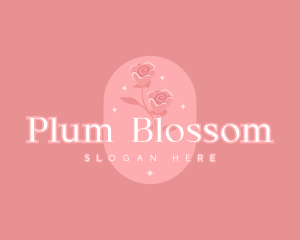 Rose Flower Business logo design