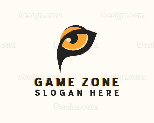 Safari Lion Eye Logo