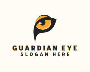 Safari Lion Eye logo design