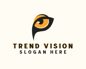 Safari Lion Eye logo design