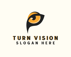 Safari Lion Eye logo design