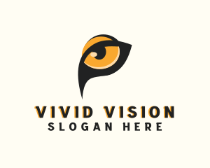 Safari Lion Eye logo design