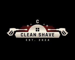 Clean Roof Pressure Wash logo design