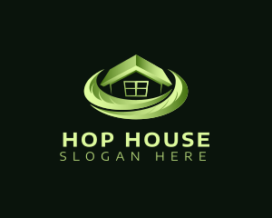 House Residential Landscaping logo design