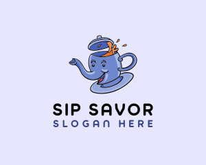 Elephant Tea Beverage  logo