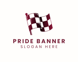 Automotive Racing Flag logo