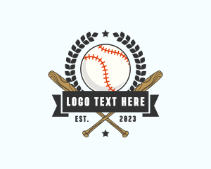 Baseball Bat Team Athlete  logo