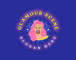 Drag Queen Performer logo