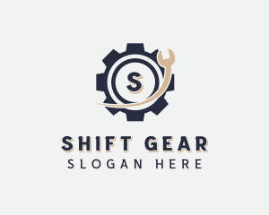 Machinist Wrench Tool logo design