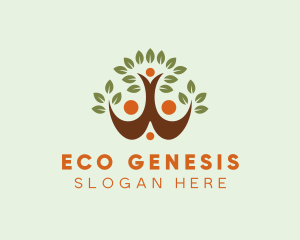 Eco Tree Team logo design