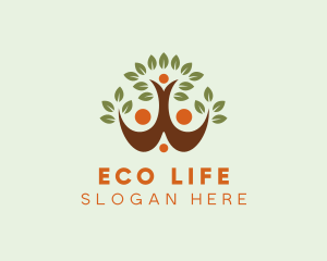 Eco Tree Team logo design