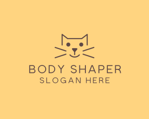 Pet Cat Veterinary logo design