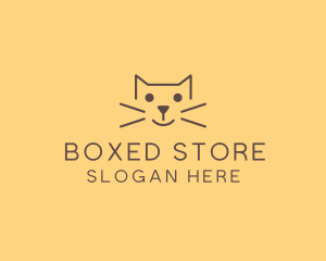 Pet Cat Veterinary logo design