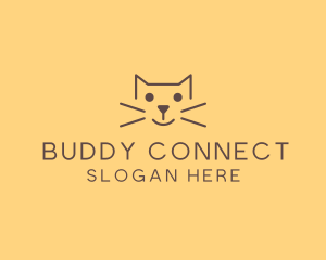 Pet Cat Veterinary logo design