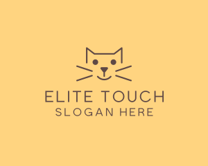 Pet Cat Veterinary logo design