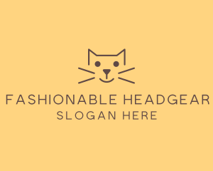 Pet Cat Veterinary logo design