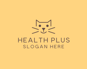 Pet Cat Veterinary logo design