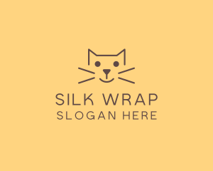 Pet Cat Veterinary logo design