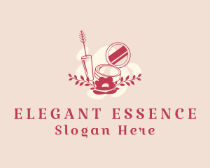 Floral Makeup Salon logo design