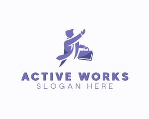 Corporate Work Employee logo design