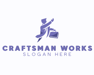 Corporate Work Employee logo design