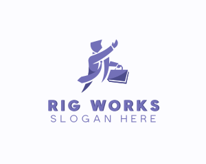 Corporate Work Employee logo design