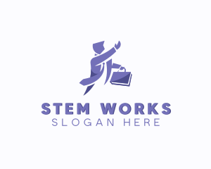 Corporate Work Employee logo design
