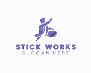 Corporate Work Employee logo design