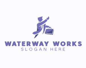 Corporate Work Employee logo design