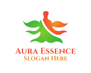 Yogi Monk Aura logo design