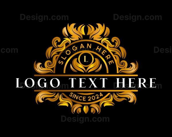 Luxury Deluxe Ornament Logo