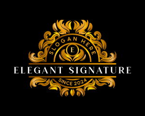 Luxury Deluxe Ornament logo design