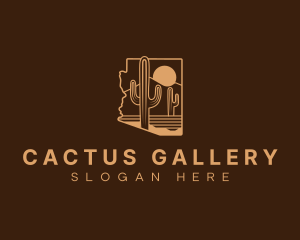 Arizona Cactus Desert logo