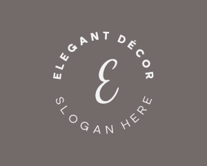 Elegant Beauty Cosmetics logo design