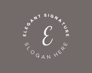 Elegant Beauty Cosmetics logo design