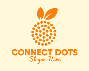 Orange Fruit Dots  logo