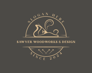 Woodwork Wood Planer  logo design