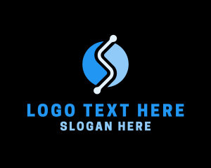 Professional Business Letter S logo